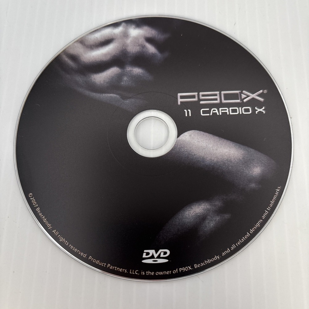 P90X 11 Cardio X Replacement Beachbody Workout DVD Disc Only Exercise Fitness